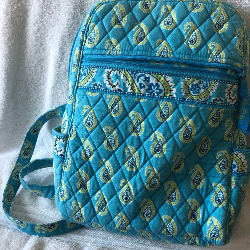 Vera Bradley book bag.